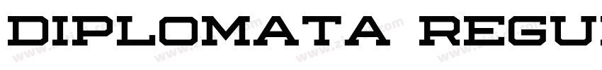Diplomata Regular字体转换